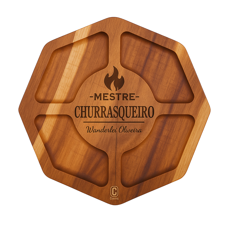 Petisqueira HexaWood Mestre Churrasqueiro