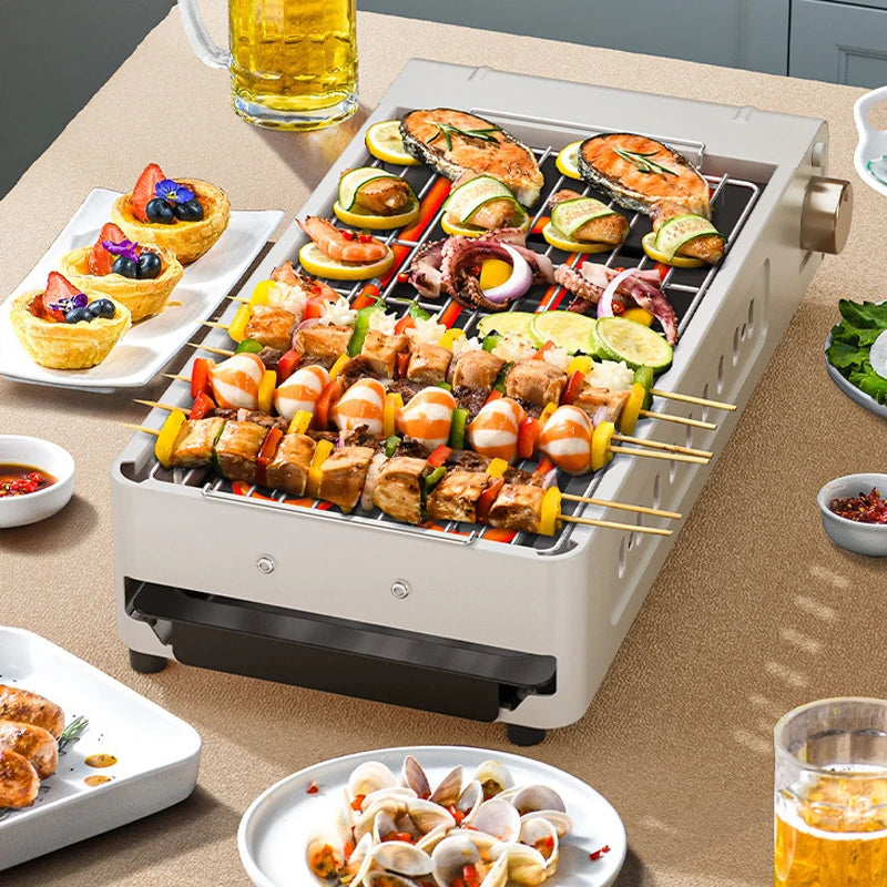 Grill Elétrico Multifuncional 3 em 1 – 2200W