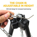 Tripé de Alumínio para Fogueira e Churrasco