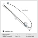 Pistola pulverizadora de tocha CAMPINGMOON XD-6-NE para acampamento ao ar livre, piquenique, fabricação de fogo, pistola pulverizadora de aço inoxidável de carbono com ponto de churrasco