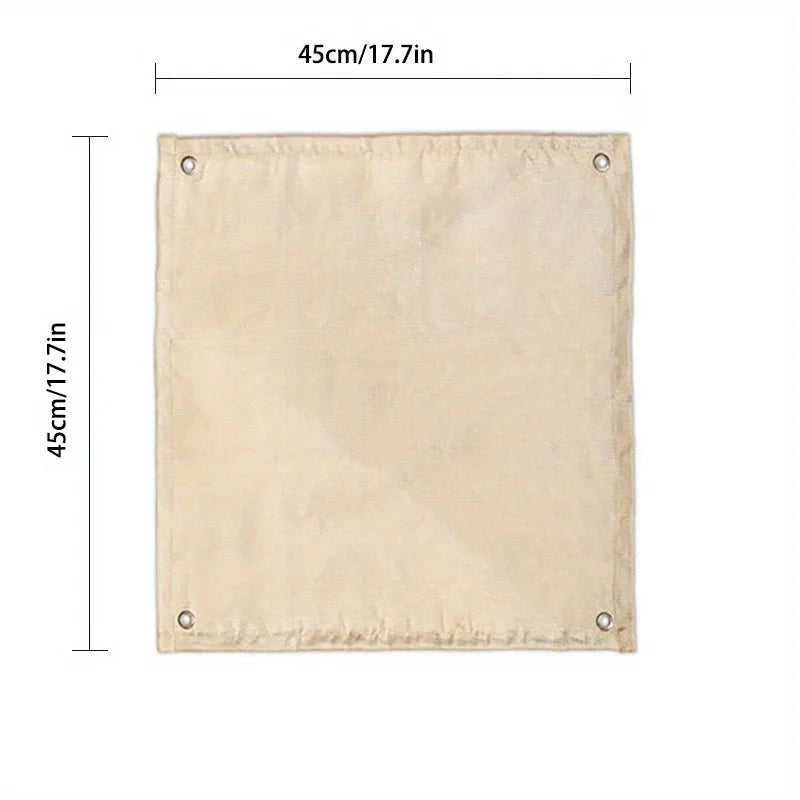 Alfombras de pozo de prevención de incendios de barbacoa, alfombras de campamento, alfombras de barbacoa de alta temperatura, alfombras ignífugas y ignífugas, alfombras de protección de césped interior al aire libre