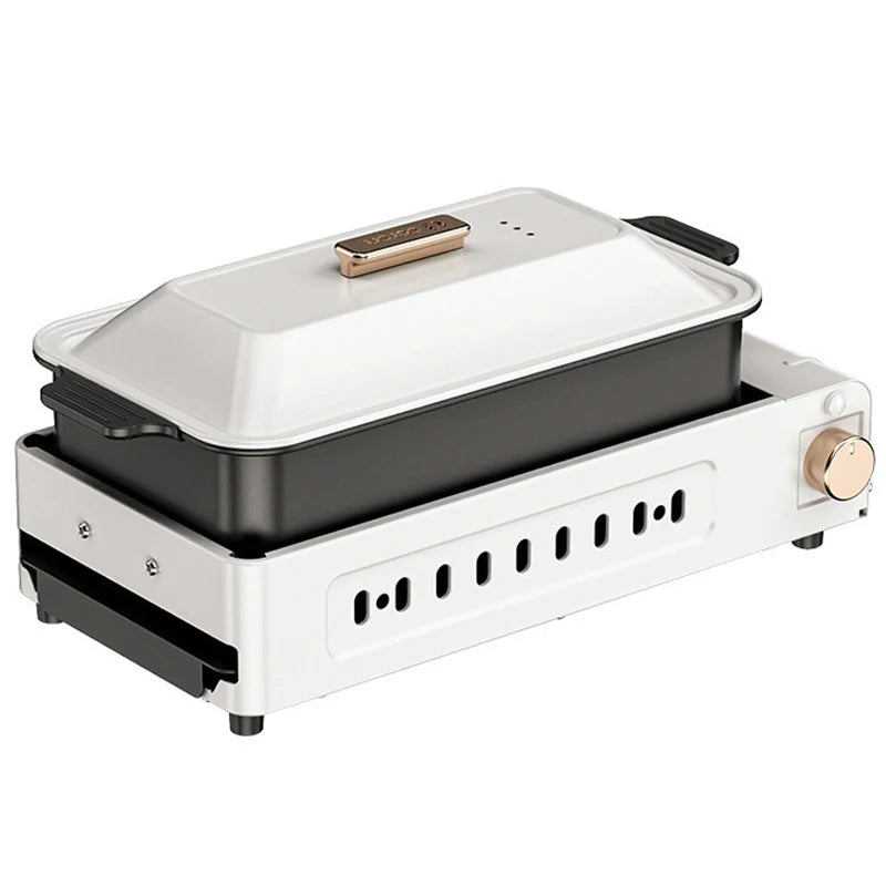 Grill Elétrico Multifuncional 3 em 1 – 2200W