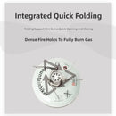 Mountainhiker acampamento turista queimador grande potência mini fogão a gás panelas dobrável portátil ao ar livre piquenique churrasco forno de sobrevivência