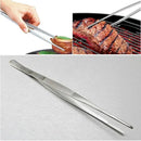Pinça multifuncional para churrasco, pinça para comida, clipe para alimentos, utensílios de cozinha, aço inoxidável, pinça para churrasco, buffet, ferramenta para churrasco