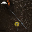 Pistola pulverizadora de tocha CAMPINGMOON XD-6-NE para acampamento ao ar livre, piquenique, fabricação de fogo, pistola pulverizadora de aço inoxidável de carbono com ponto de churrasco