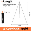 Tripé de Alumínio para Fogueira e Churrasco