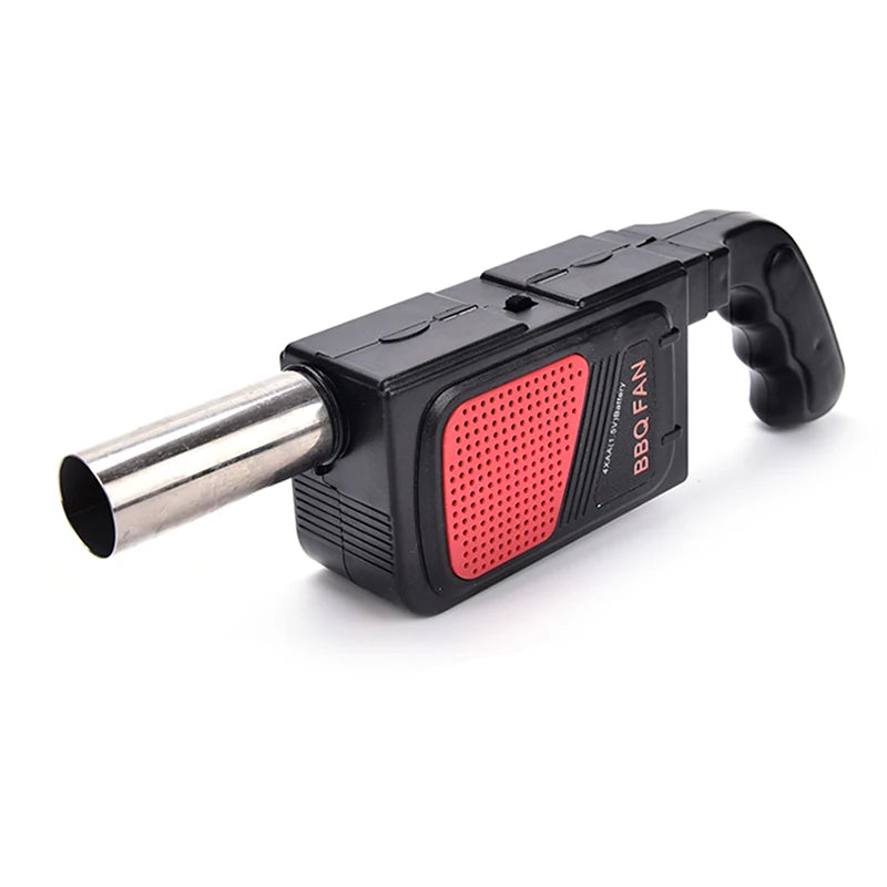 Ventilador elétrico para churrasco, ventilador de ar para acampamento ao ar livre, churrasco, piquenique, portátil, grelha, churrasco, acessórios de cozinha